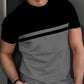⏳Limited-time 50% off⏰Men's Color-Block Crew Neck T-Shirt👕