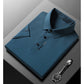 ⏳Limited-time 50% off⏰Men's Ice Silk Cuffs and Chest Dual Graphic Short Sleeve👔