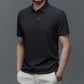 ⏳Limited-time 50% off⏰Men's Ice Silk Cuffs and Chest Dual Graphic Short Sleeve👔