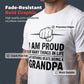 ⏳Limited-time 50% off⏰Proud Grandpa Graphic Print T-Shirt👕💯