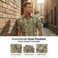⏳Limited-time 50% off⏰Men's Casual Plaid Short Sleeve Shirt 👔