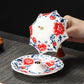 ⏳Limited-time 50% off⏰Umbrella-Shaped Ceramic Tea Strainer Set | A Whimsical Gift For Tea Lovers! 💝🍵