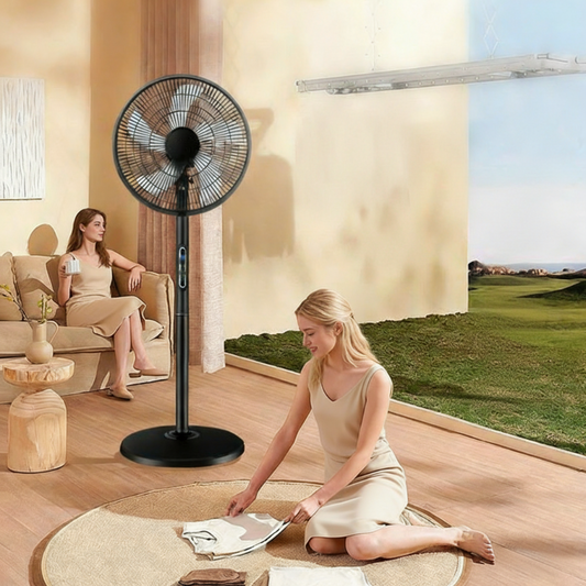 ⏳Limited-time 50% off⏰High Velocity Stand Fan with Remote Control🍃