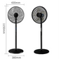 ⏳Limited-time 50% off⏰High Velocity Stand Fan with Remote Control🍃