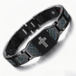⏳Limited-time 50% off⏰Men's Titanium Steel Magnetic Therapy Bracelet✝️