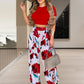 ⏳Limited-time 50% off⏰Women's Two-Piece Fitted Short Sleeve T-Shirt & Loose Trousers Set💐👚👖