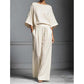 ⏳Limited-time 50% off⏰Women's Two-Piece Loose Fit Top and Wide-Leg Pants Set👚👖