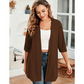 ⏳Limited-time 50% off⏰Women's Plus Size Open Front Cardigan🧥