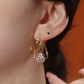 ⏳Limited-time 50% off⏰Double Hoop Sparkling Zirconia Ball Earrings💎