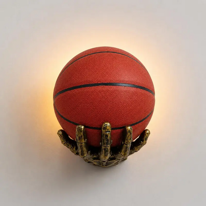 ⏳Limited-time 50% off⏰Futuristic Metal Hand Wall-Mounted Decorative Display🖐️⚽