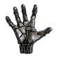 ⏳Limited-time 50% off⏰Futuristic Metal Hand Wall-Mounted Decorative Display🖐️⚽