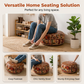⏳Limited-time 50% off⏰Multifunctional Storage Ottoman Pouf – Hidden Storage, Comfortable Seating & Faux Leather Finish🛋️
