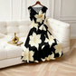 ⏳Limited-time 50% off⏰Women's Sleeveless Floral Print Dress👗