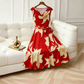 ⏳Limited-time 50% off⏰Women's Sleeveless Floral Print Dress👗