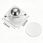 ⏳Limited-time 50% off⏰Self-Adhesive Swivel Caster Wheels🛋️🧳