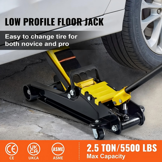 ⏳Limited-time 50% off⏰Heavy Duty 2T Hydraulic Trolley Jack🏋️‍♂️🚗