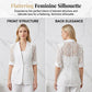 ⏳Limited-time 50% off⏰Summer Breathable White Lace Blazer Slim Fit Suit Jacket🧥