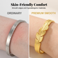 ⏳Limited-time 50% off⏰18K Gold Plated Leaf Open Cuff Bracelet | Adjustable Stainless Steel Nature Bangle for Women🫶