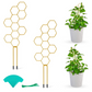 ⏳Limited-time 50% off⏰Creative Honeycomb Metal Plant Support Stakes🌱