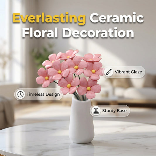 ⏳Limited-time 50% off⏰Everlasting Ceramic Floral Decoration💐🪴