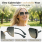⏳Limited-time 50% off⏰Rimless Oversized Square Sunglasses🕶️🏖️