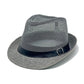 ⏳Limited-time 50% off⏰Summer Straw Fedora Sun Hat with Stylish Buckle Band🎩
