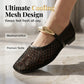 ⏳Limited-time 50% off⏰Women's Elegant Hollow-Out Breathable Flats🥿