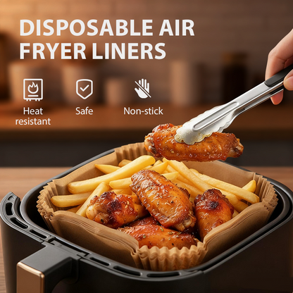 ⏳Limited-time 50% off⏰Disposable Air Fryer Liners🍤🍗