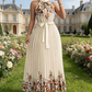 ⏳Limited-time 50% off⏰Sleeveless Halter Neck Floral Pleated Maxi Dress💐👗