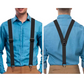 👔✅ 50% OFF! 🪩Men's X-Back Suspenders with Hook Clips – Adjustable & Heavy-Duty