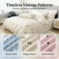 ⏳Limited-time 50% off⏰Luxury Cooling Ice Silk Bedding Set with Ruffles🛌