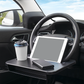 ⏳Limited-time 50% off⏰2-in-1 Car Steering Wheel Tray & Seat Gap Filler🍟🍔🥤