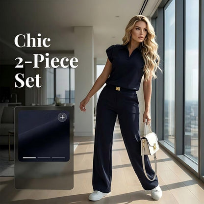 ⏳Limited-time 50% off⏰Women's Casual Top & Pants 2-Piece Set👚👖