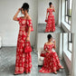 ⏳Limited-time 50% off⏰Women’s Off-the-Shoulder Waist Cutout Daisy Printed Resort Dress🌸👗