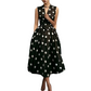 ⏳Limited-time 50% off⏰Women's Polka Dot Sleeveless V-Neck Dress🌟👗