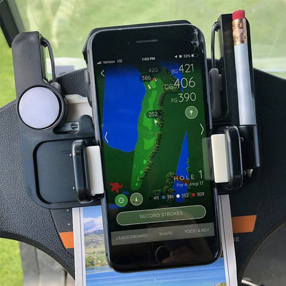 ⏳Limited-time 50% off⏰All-in-One Golf Cart Accessory Mount📱🖊️