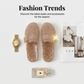 ⏳Limited-time 50% off⏰Women's Casual Glitter Slide Sandals👡🌴