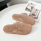 ⏳Limited-time 50% off⏰Women's Casual Glitter Slide Sandals👡🌴