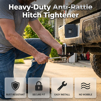 ⏳Limited-time 50% off⏰Heavy-Duty Anti-Rattle Hitch Tightener🛻🪝