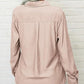 ⏳Limited-time 50% off⏰Women's Solid Lapel Long Sleeves Button-Down Shirt👔