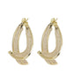 ⏳Limited-time 50% off⏰Women’s Elegant Twisted Gold Hoop Earrings👂🎏