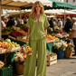 ⏳Limited-time 50% off⏰Women’s V-Neck Top and Wide Leg Trousers Set👚👖
