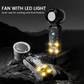 ⏳Limited-time 50% off⏰High-Speed Folding Cooling Fan with LED Light🍃
