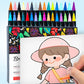 ⏳Limited-time 50% off⏰Quick Dry Dual Tip Acrylic Marker Set🎨