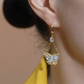 ⏳Limited-time 50% off⏰Sparkling Butterfly Drop Earrings🦋💎