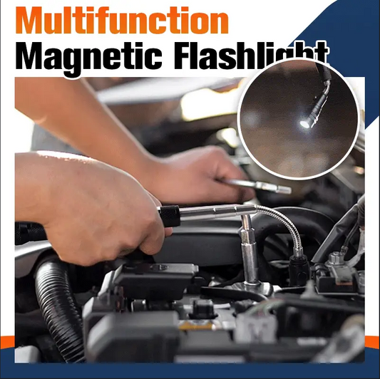 ⏳Limited-time 50% off⏰Multifunctional Magnetic Telescopic Flashlight↩️🔦