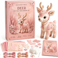 ⏳Limited-time 50% off⏰Pink Enchanted Forest DIY Felt Patchwork Kit🩷🧸🦌