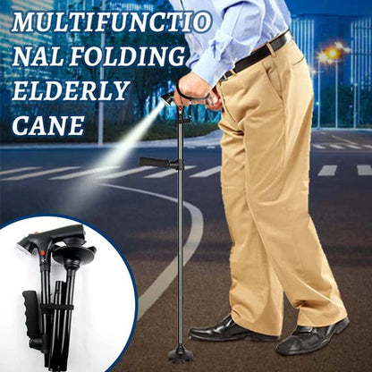 ⏳Limited-time 50% off⏰Multifunctional Folding Elderly Cane🦯