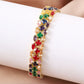 ⏳Limited-time 50% off⏰Women's Elegant Multicolor Tennis Bracelet💎📿