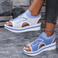 ⏳Limited-time 50% off⏰Women's Casual Peep-Toe Platform Beach Sandals🦋👡